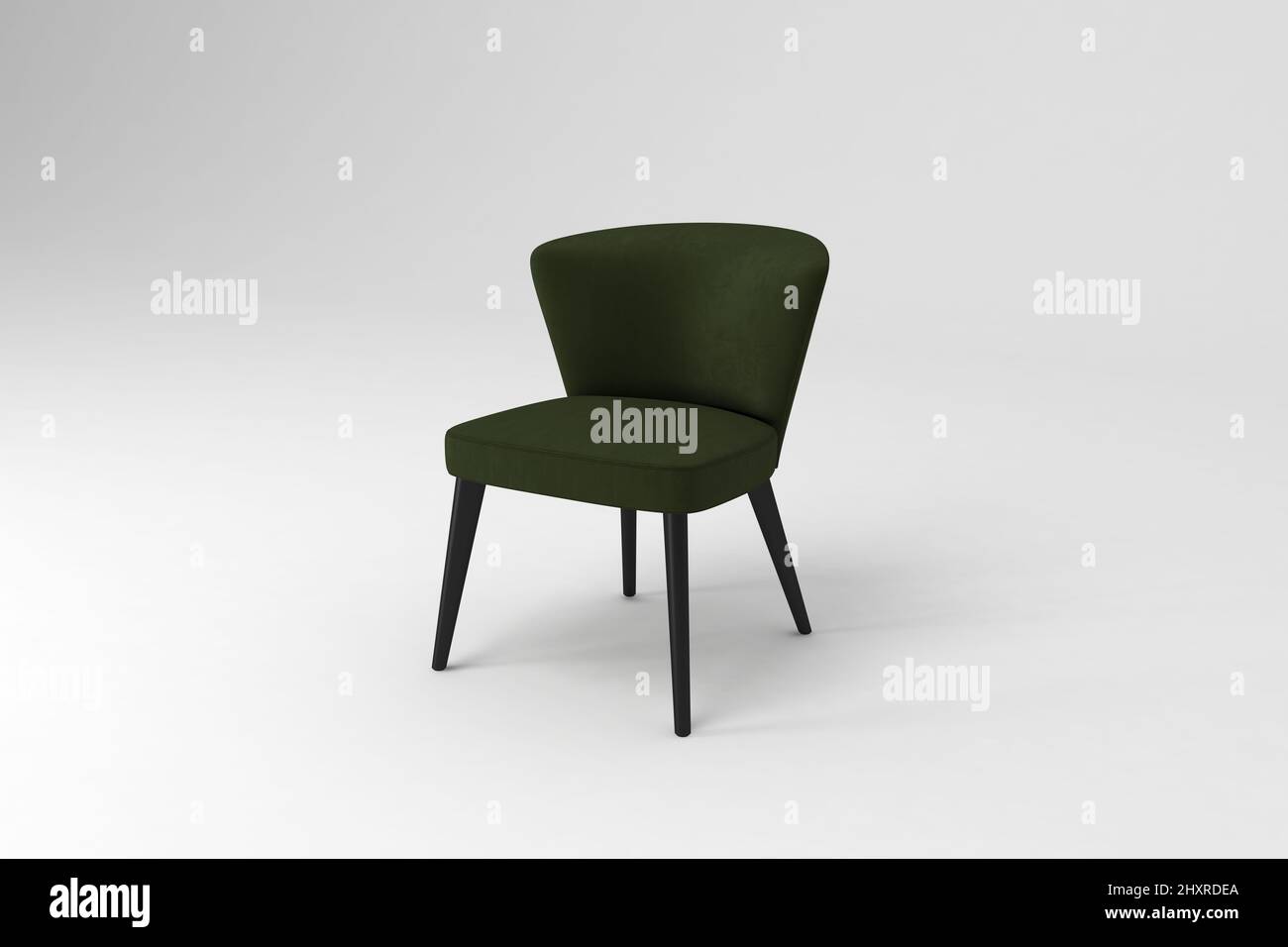 3D rendered chair isolated on a white background Stock Photo - Alamy