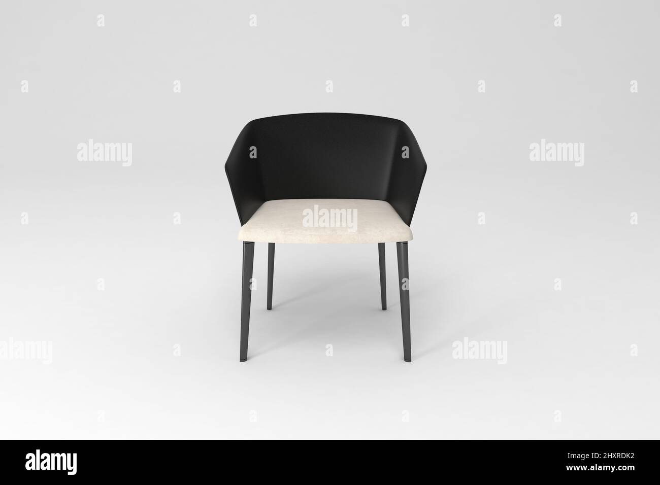 3D rendered chair isolated on a white background Stock Photo - Alamy