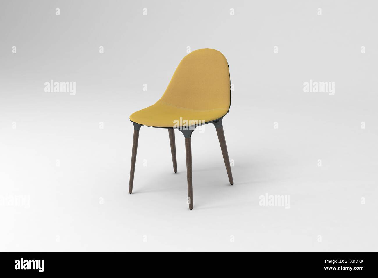 3D rendered chair isolated on a white background Stock Photo - Alamy