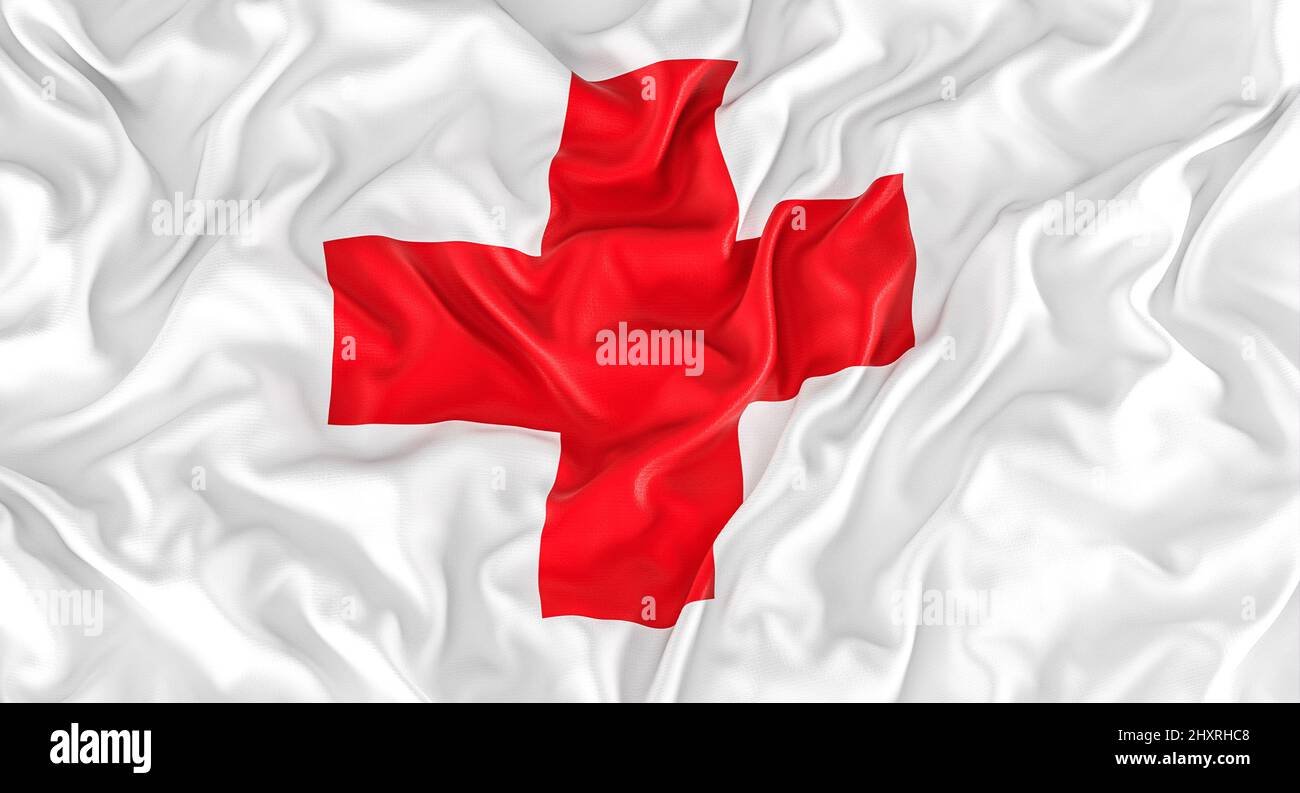 Red Cross Medical Flag High Resolution Stock Photography and Images - Alamy