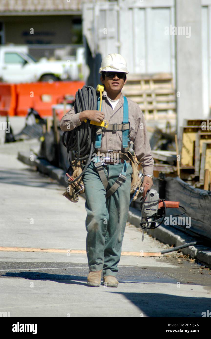 Major construction site in downtown Sarasota Florida Stock Photo Alamy