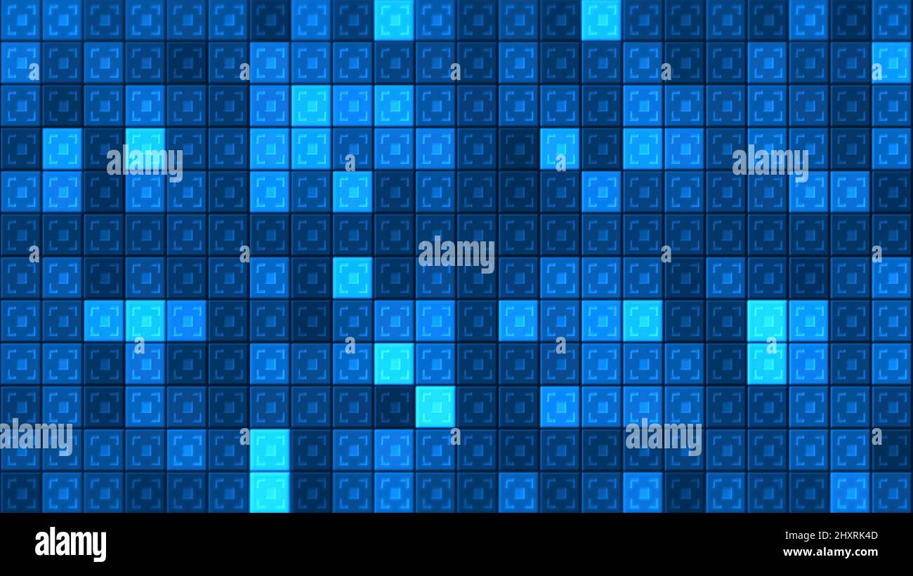 Beautiful background of colorful flashing squares. Motion. Stylish ...