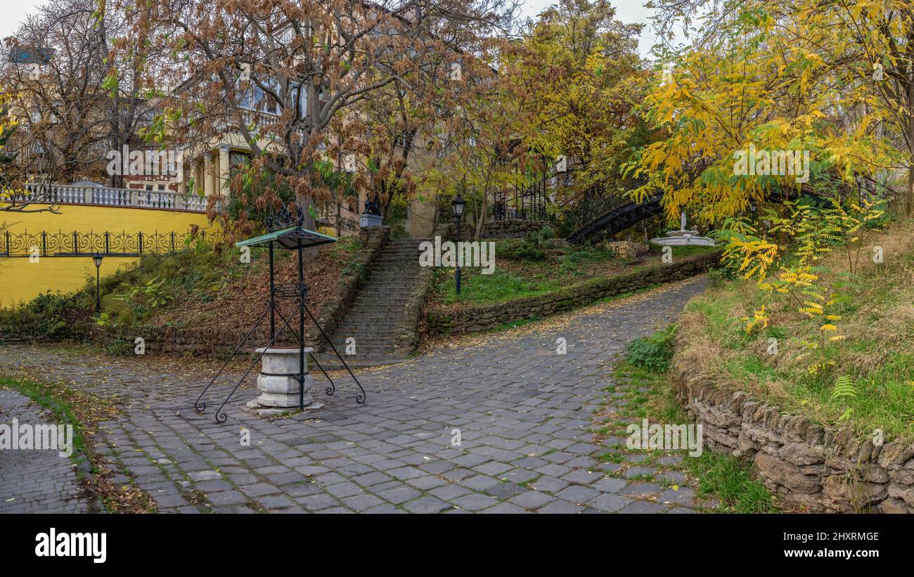 Corner of old Odessa in Ukraine Stock Photo Alamy