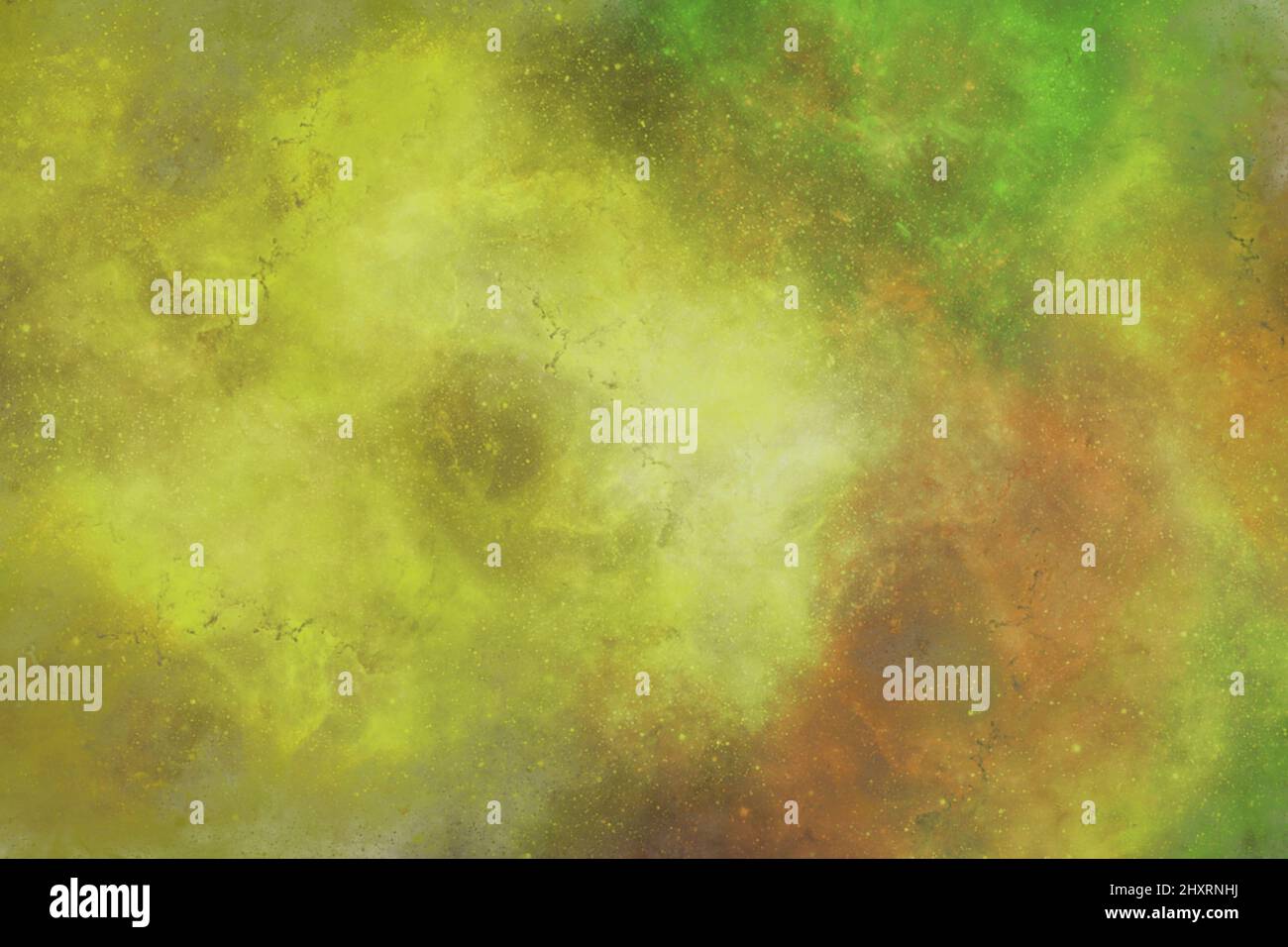 3D illustration of the green abstract vintage background Stock Photo