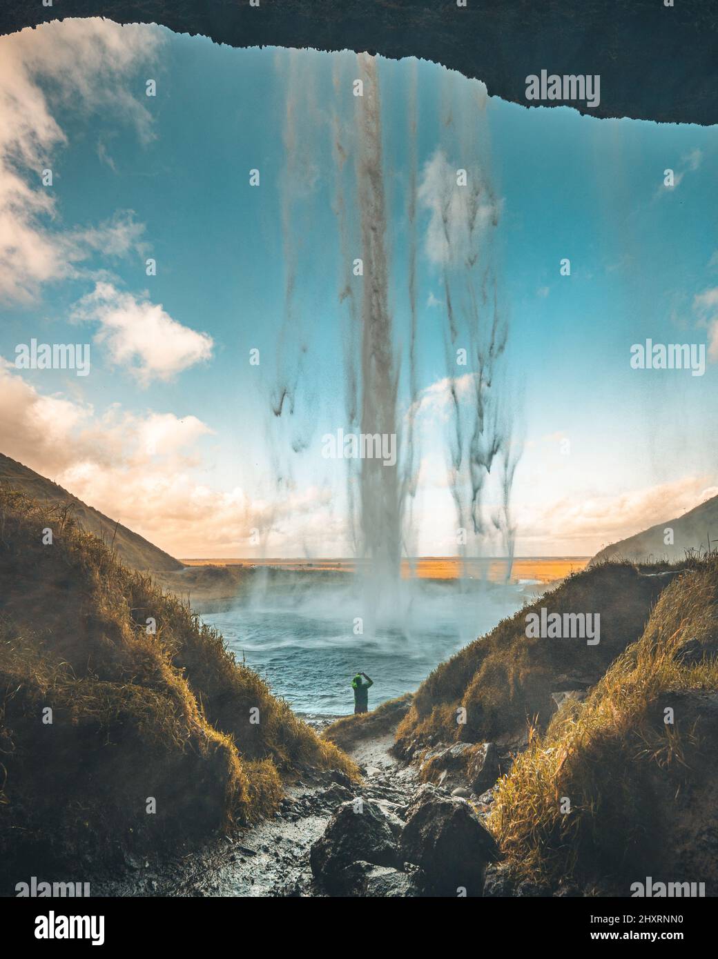 Beautiful waterfall daytime hi-res stock photography and images - Alamy
