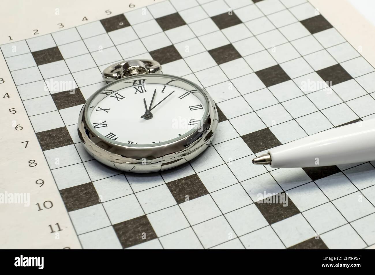 Vintage crossword puzzle paper hires stock photography and images Alamy