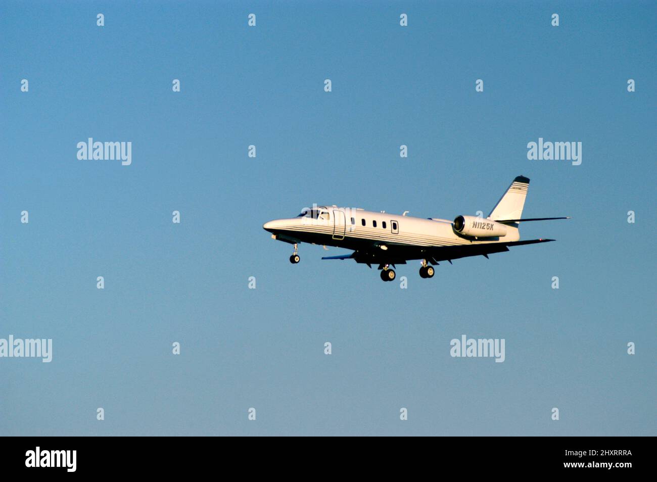 Airplane in the air -- Stock Photo