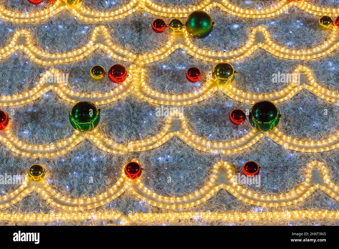 christmas ornament background and texture Stock Photo