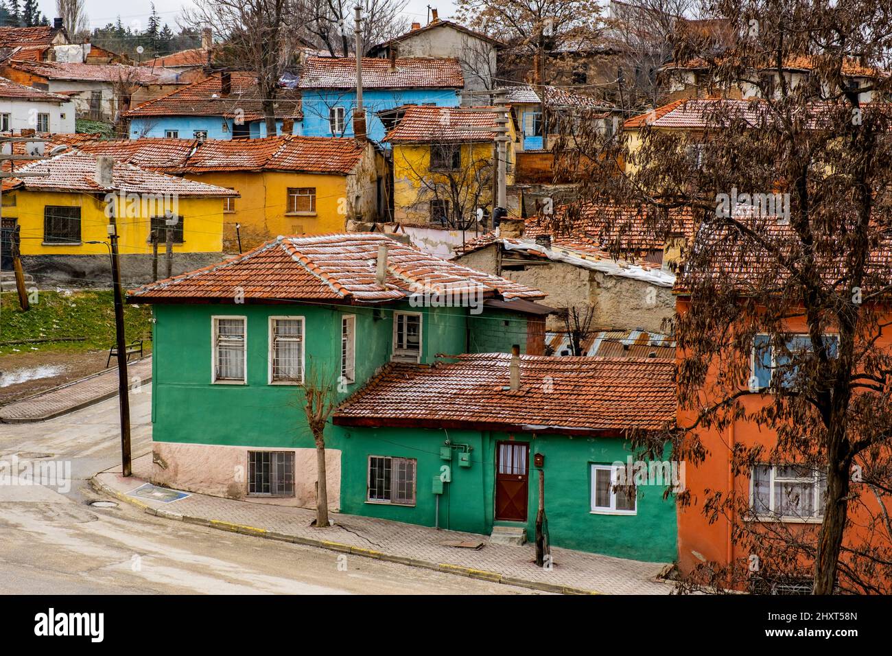 Old houses eskisehir turkey hi-res stock photography and images - Alamy