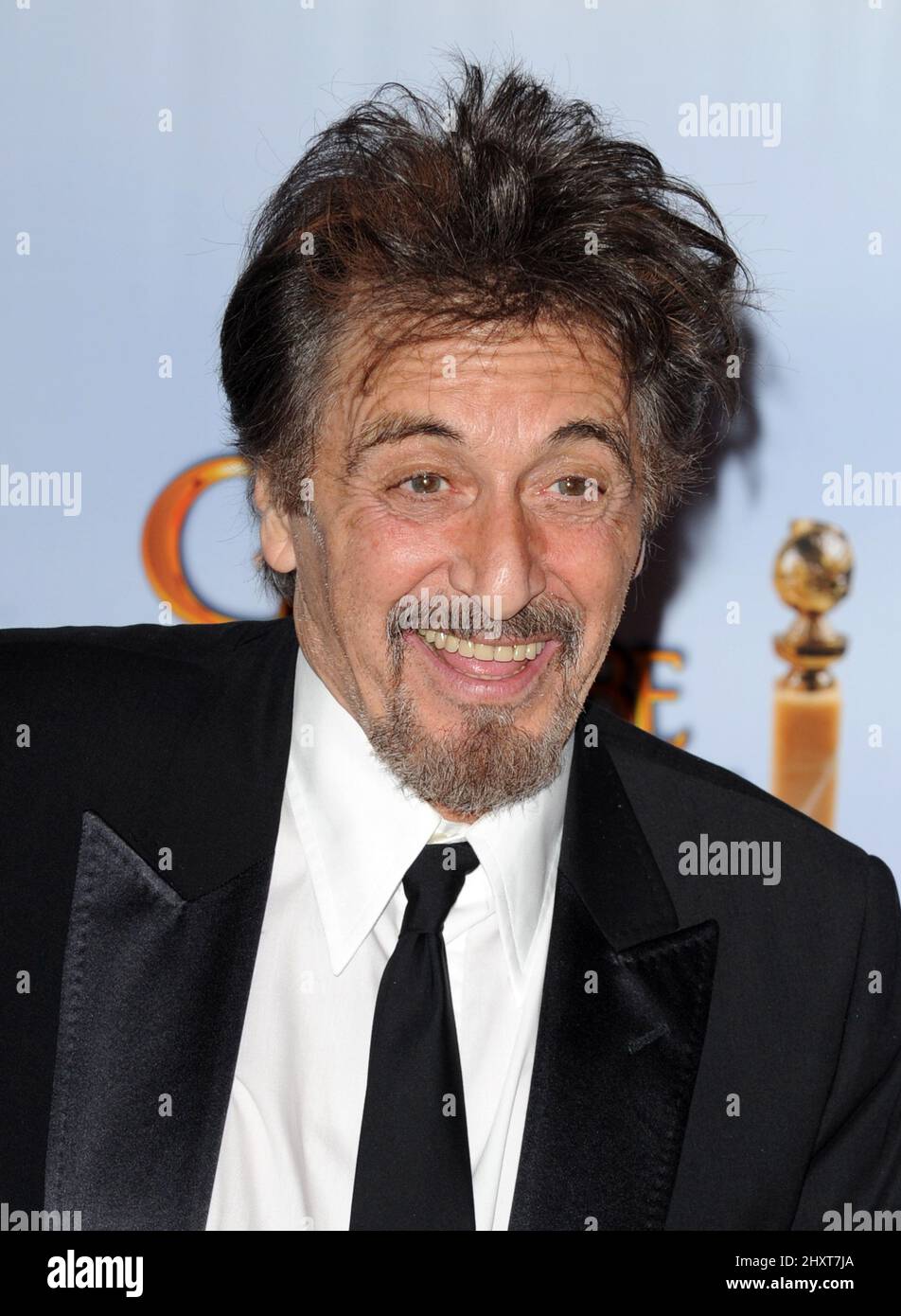 Al Pacino in the press room of the 68th Golden Globe Awards ceremony