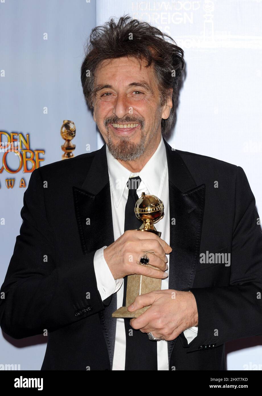 Al Pacino in the press room of the 68th Golden Globe Awards ceremony ...