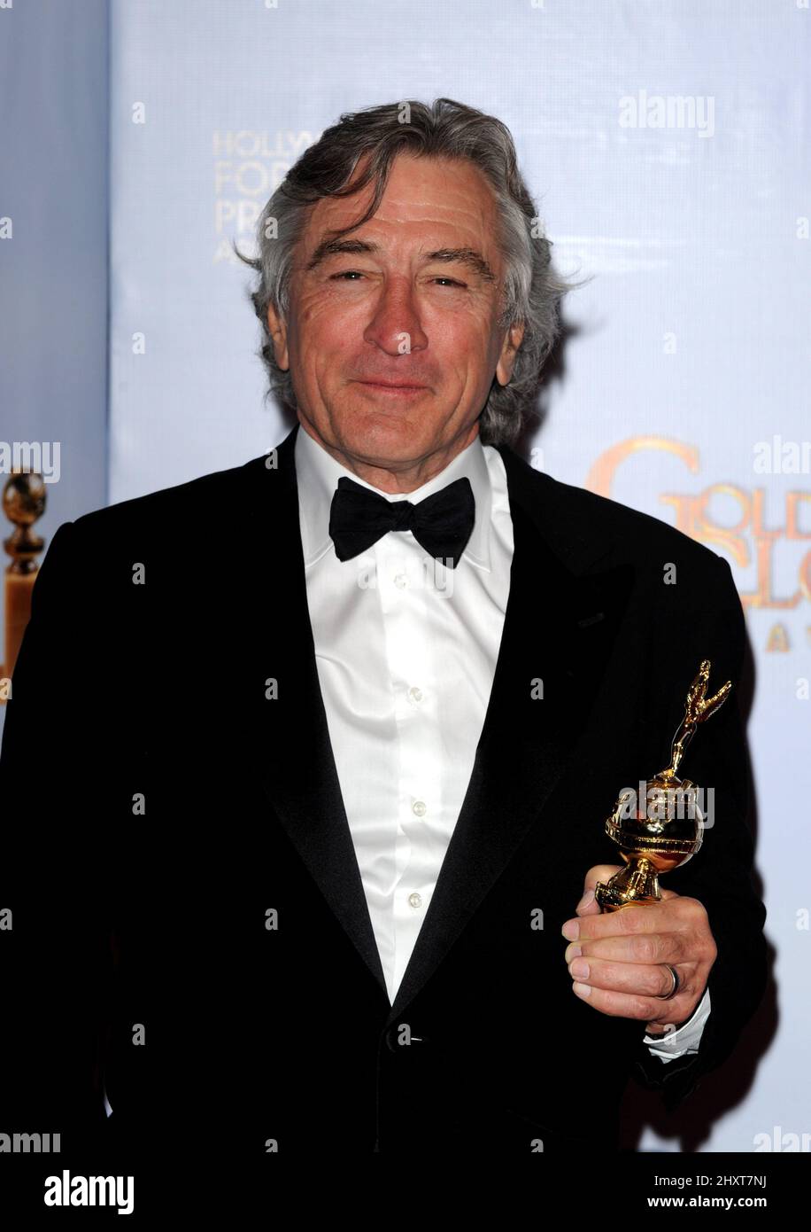 Robert DeNiro in the press room of the 68th Golden Globe Awards