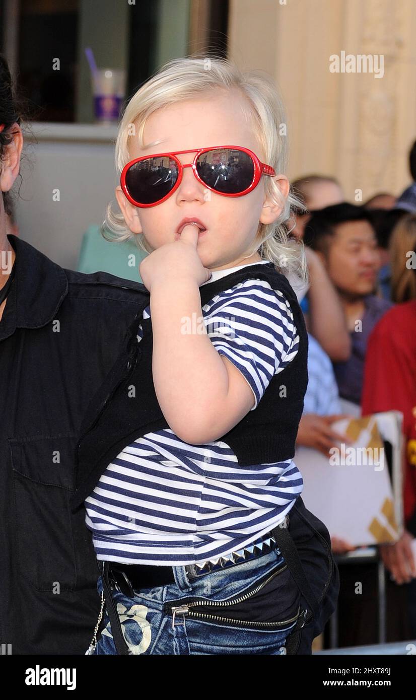 Zuma Rossdale at the ‘Gnomeo and Juliet’ World Premiere, held at the El