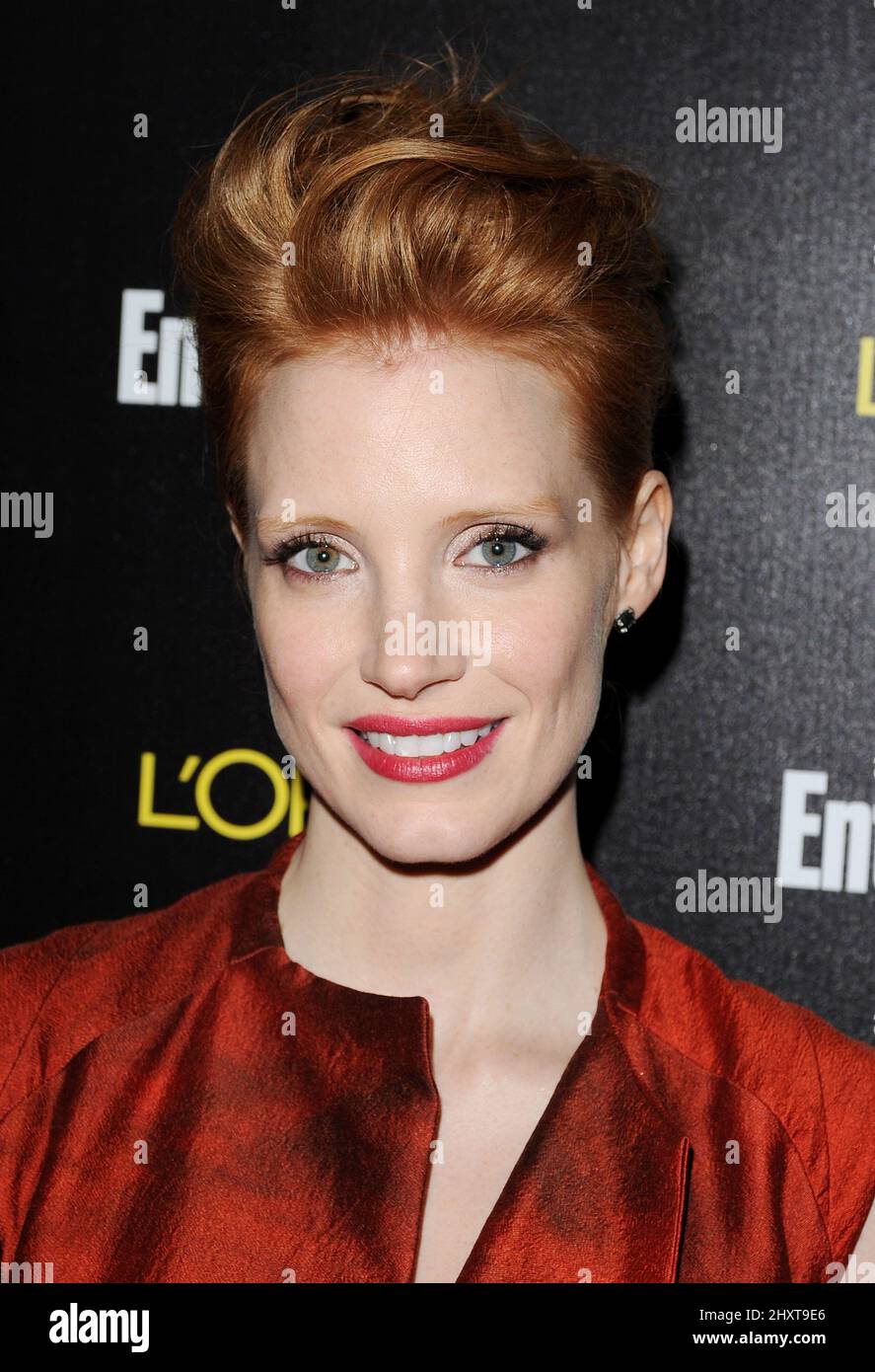 Jessica Chastain at EW's 2011 Pre Screen Actors Guild Awards Party