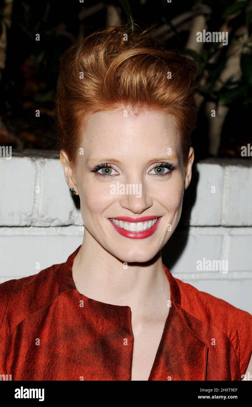 Jessica Chastain at EW's 2011 Pre Screen Actors Guild Awards Party