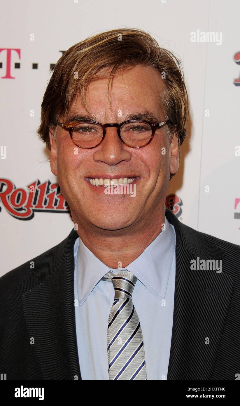 Aaron Sorkin at the Rolling Stone Pre - Oscar Party, held at Drai’s