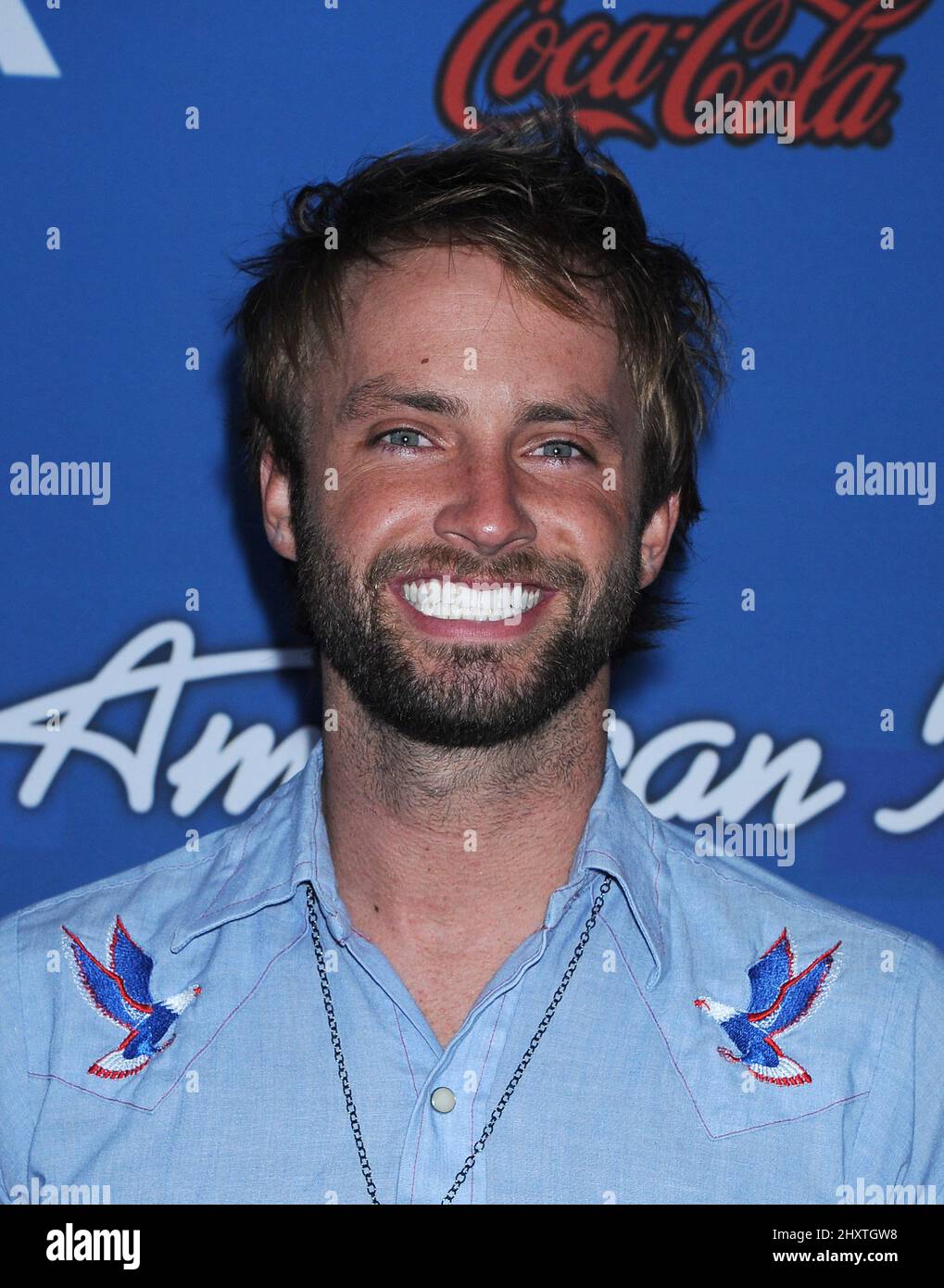 Paul McDonald at the American Idol Season 10 Top 13 Finalists Party