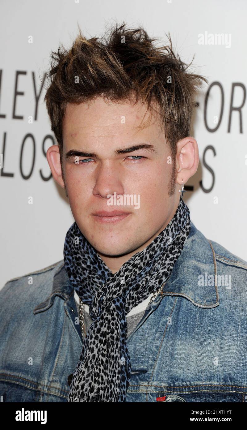 James Durbin attending PaleyFest 2011 Presents 'American Idol' held at the Saban Theater in Los Angeles, USA. Stock Photo