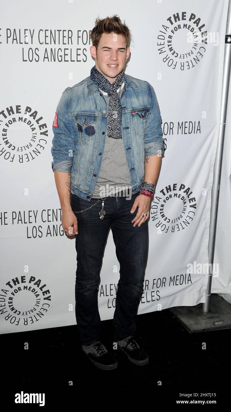 James Durbin attending PaleyFest 2011 Presents 'American Idol' held at the Saban Theater in Los Angeles, USA. Stock Photo