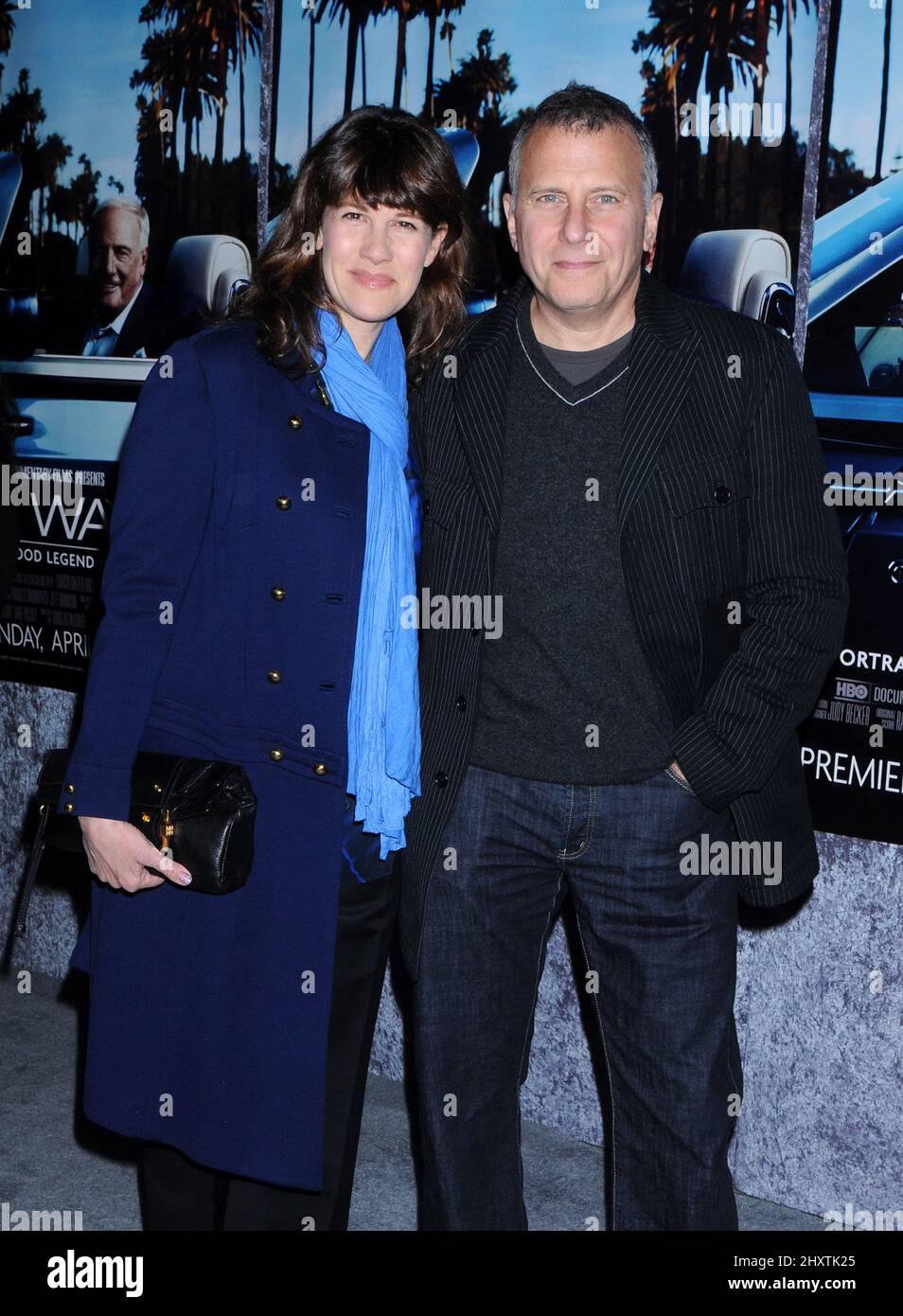 Paul Reiser and Paula Reiser during the HBO's 'His Way' Los Angeles premiere held at Paramount Studios, California Stock Photo