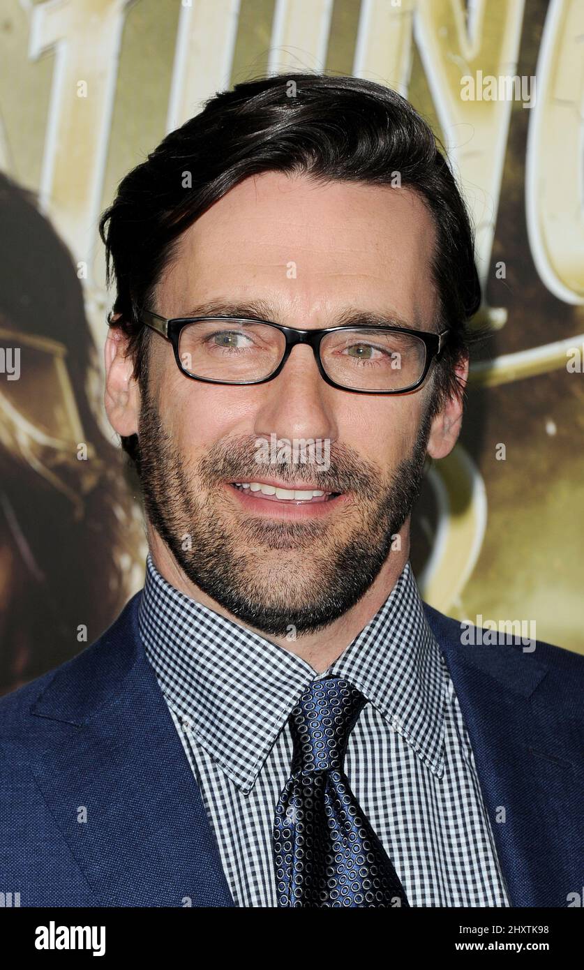 Jon Hamm during the Sucker Punch Los Angeles film premiere at Grauman's ...