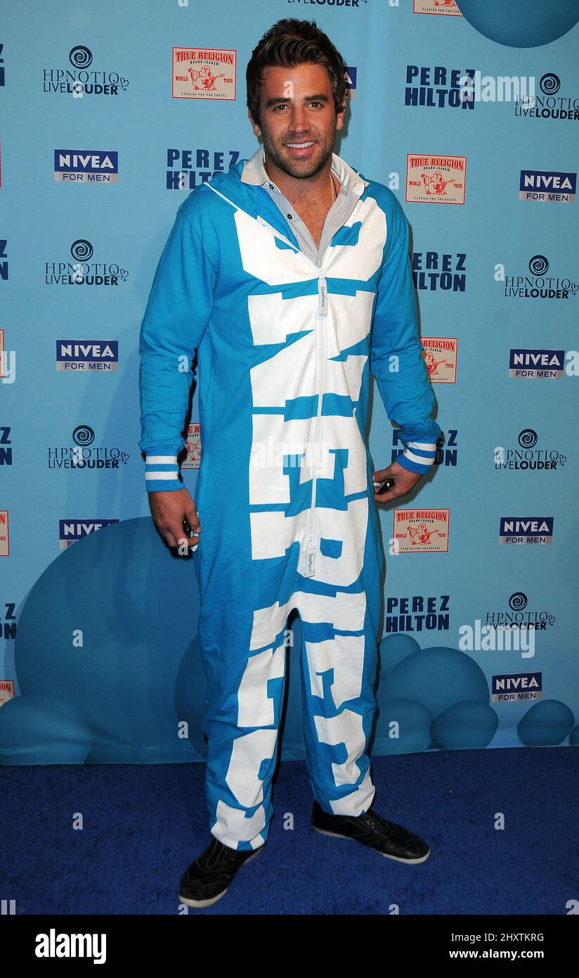 Jason Wahler during Perez Hilton's Blue Ball Birthday Party at Siren Studios in Hollywood, California. Stock Photo