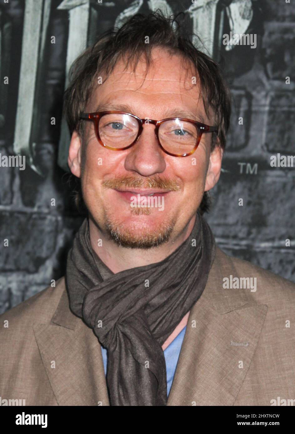 David Thewlis attending Harry Potter: The Exhibition Grand Opening at the Discovery Times Square Exposition Center in New York, USA. Stock Photo