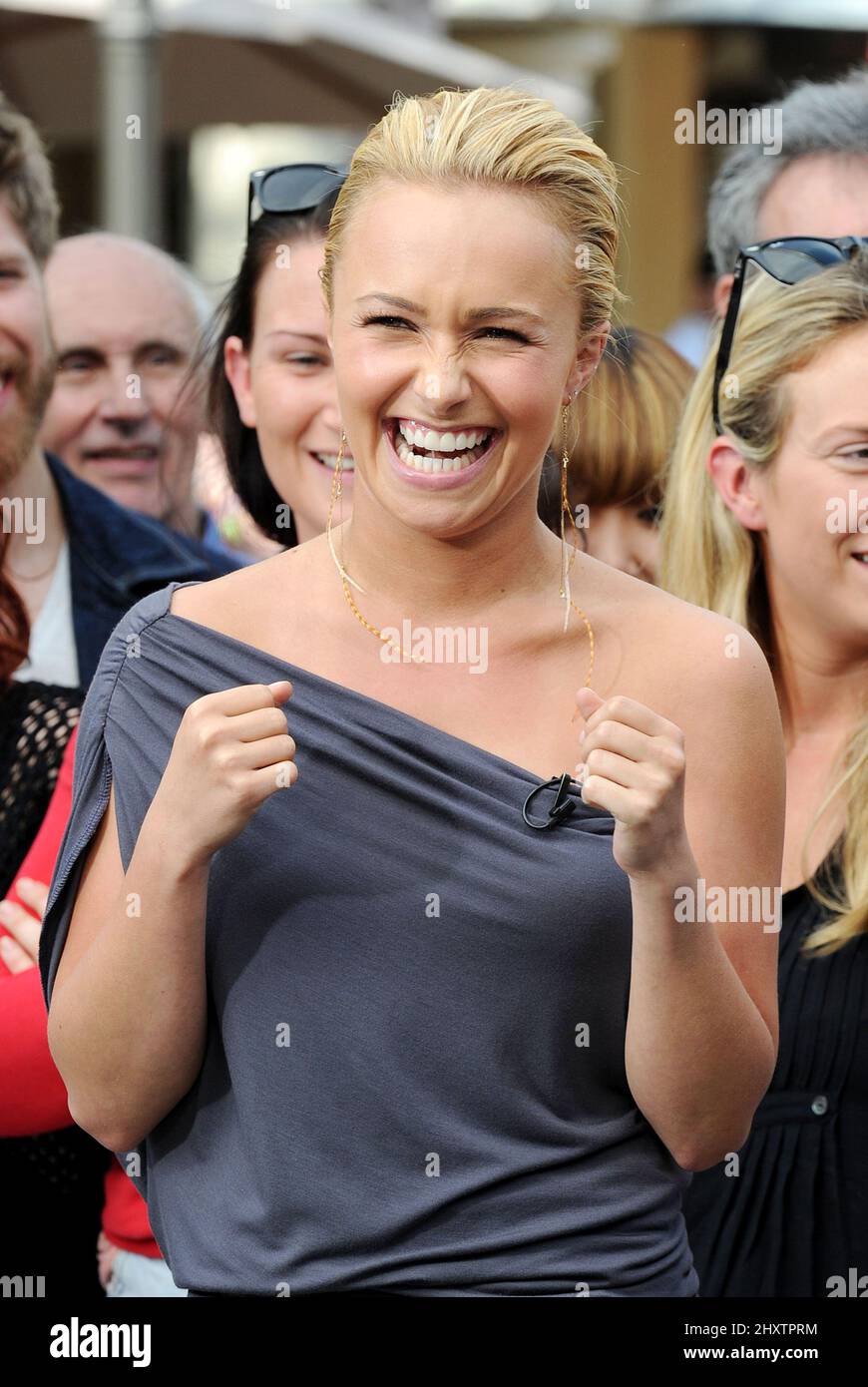 Jack coleman and hayden panettiere hi-res stock photography and images -  Alamy