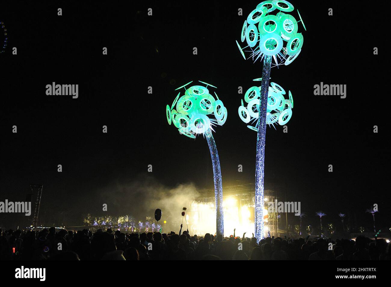 Atmosphere at the Coachella Valley Music and Arts Festival held at the