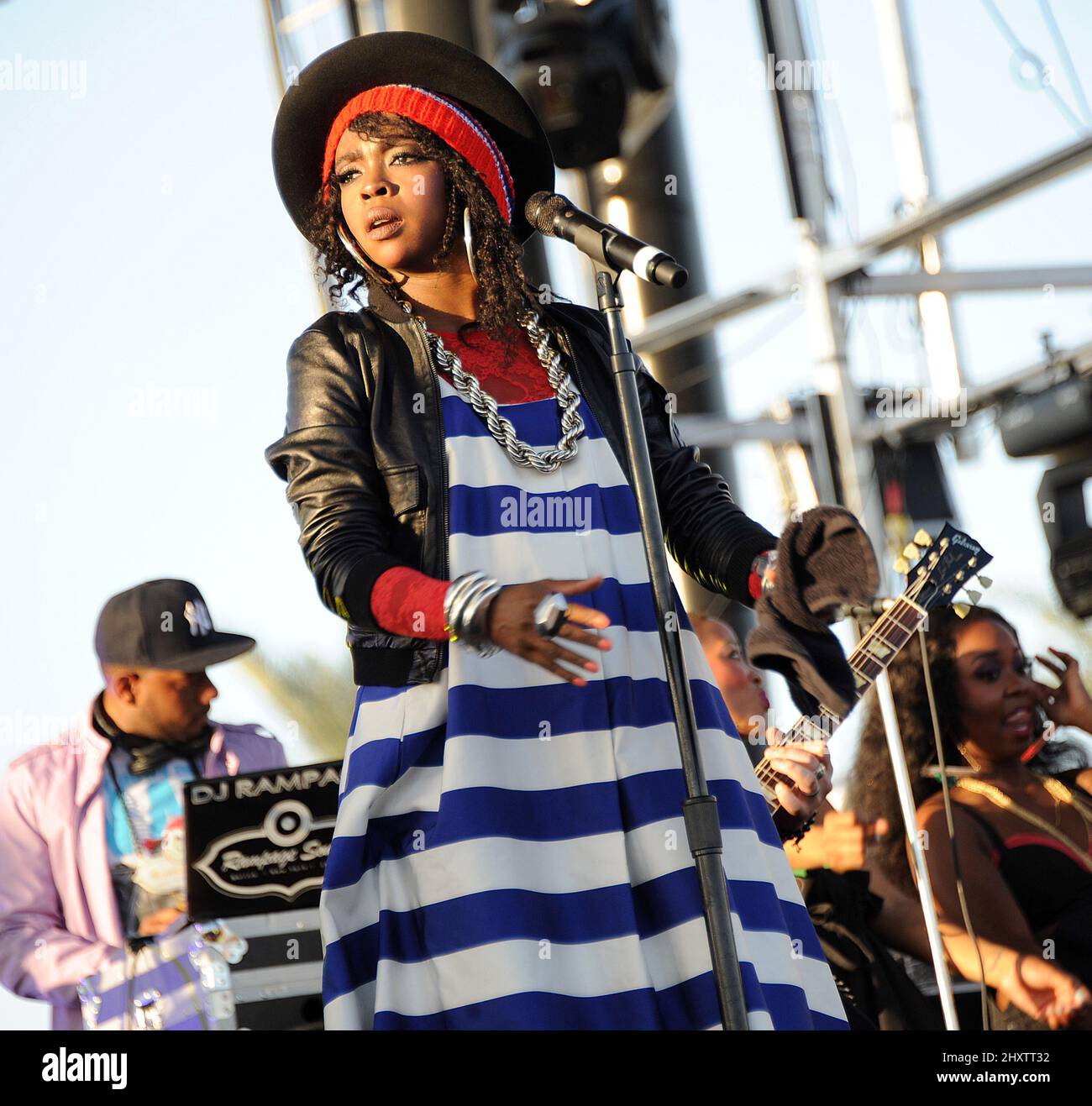 Lauryn Hill at the Coachella Valley Music and Arts Festival held at the