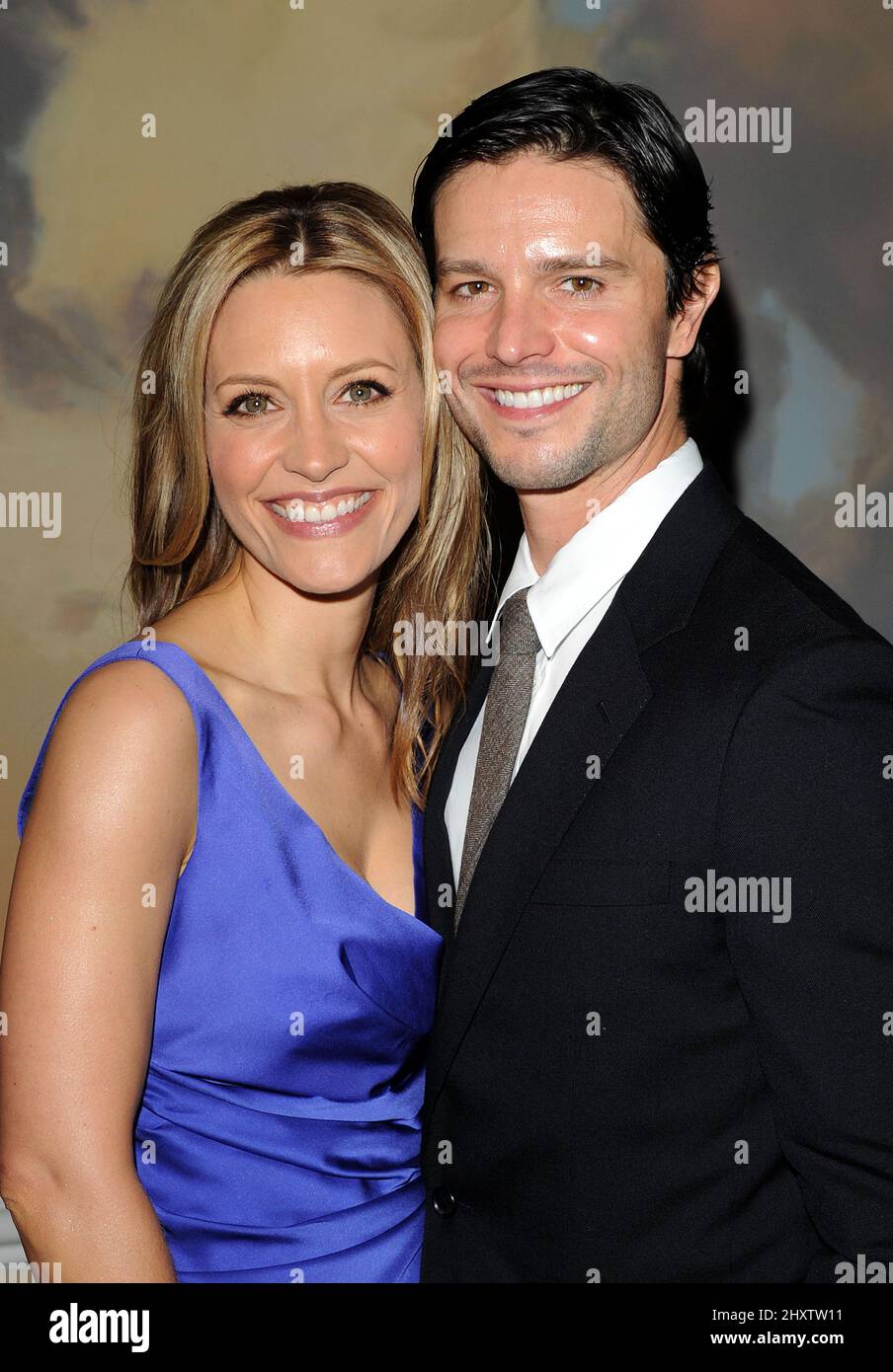 KaDee Strickland and Jason Behr at the 2011 PRISM Awards held at Beverly Hills Hotel, California. Stock Photo