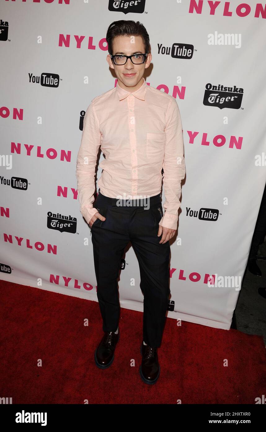 Kevin McHale during NYLON Magazine's May 'Young Hollywood' Party held at Bardot, California Stock Photo