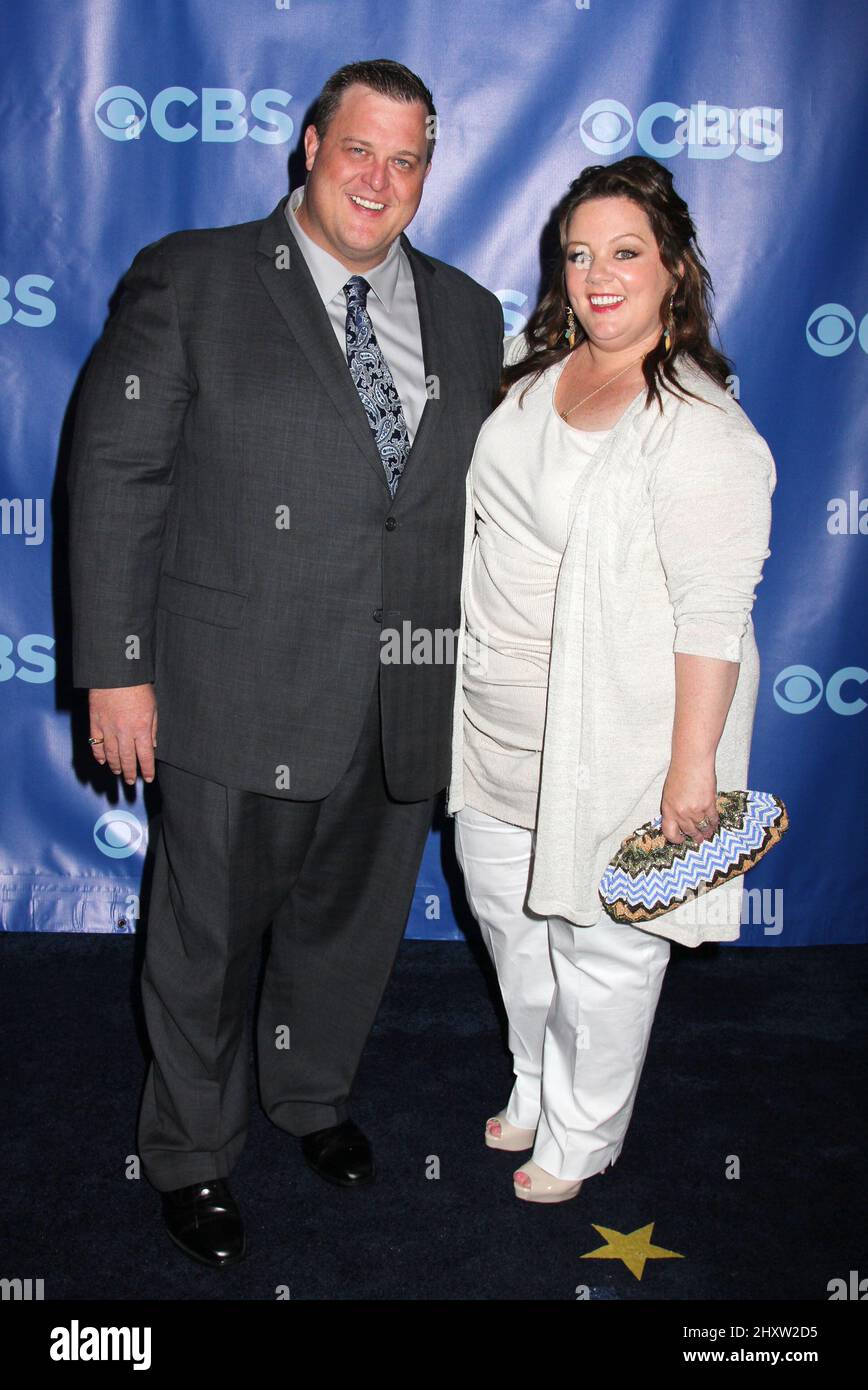 Billy Gardell and Melissa McCarthy at the CBS 2011 Upfront held at Lincoln  Center, New York Stock Photo - Alamy