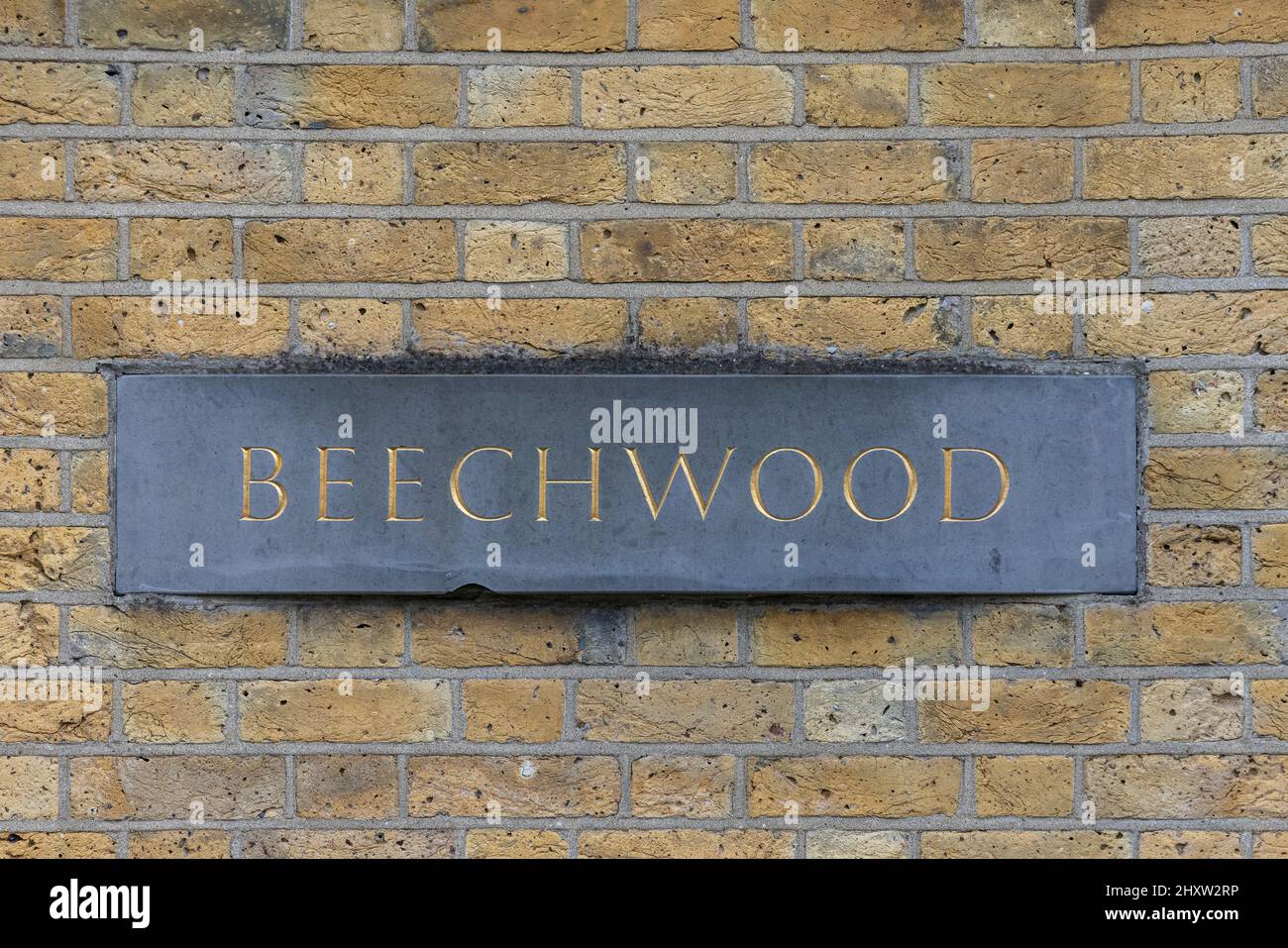 Home of Russian Oligarch Alisher Usmanov, who owns the £48 million Beechwood House in Hampstead Lane Highgate Hill, North London, England, UK Stock Photo