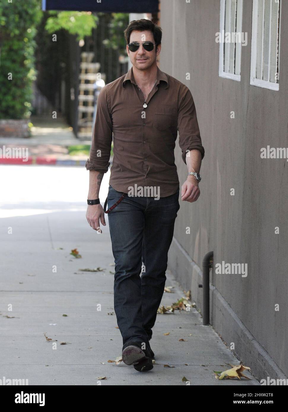 Dylan seen mcdermott around town hires stock photography and images