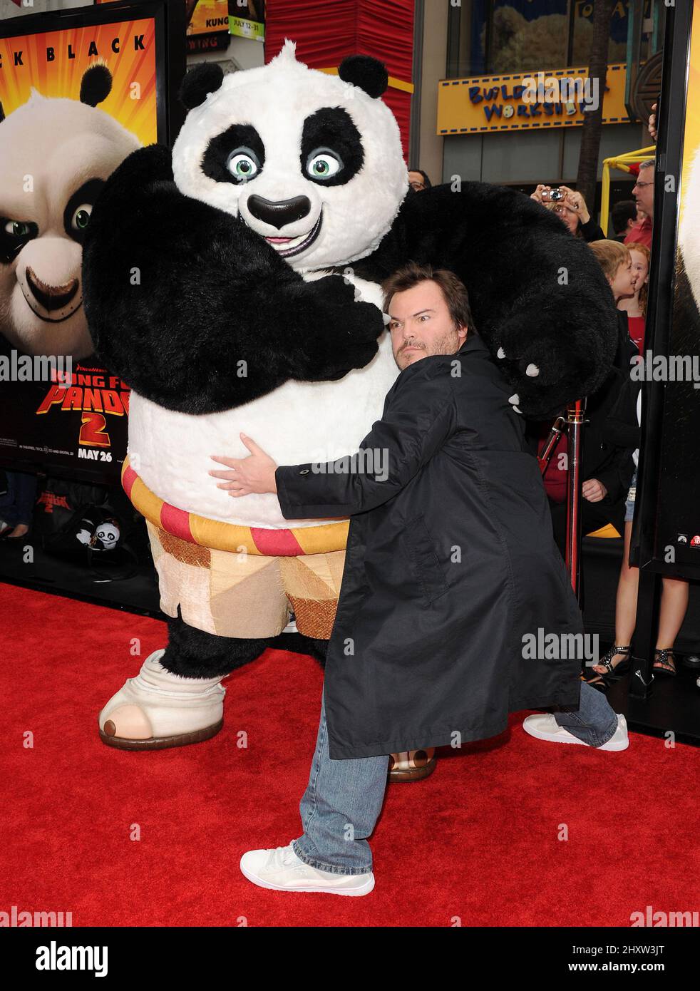 Jack Black at the 'Kung Fu Panda 2' premiere held at Grauman's Chinese ...