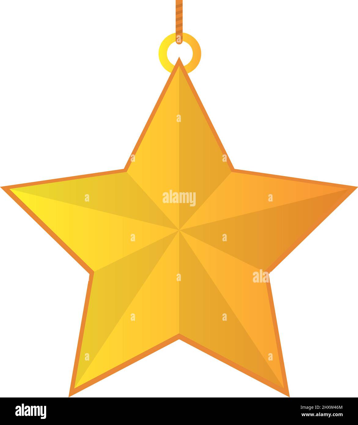 golden star icon Stock Vector Image & Art - Alamy
