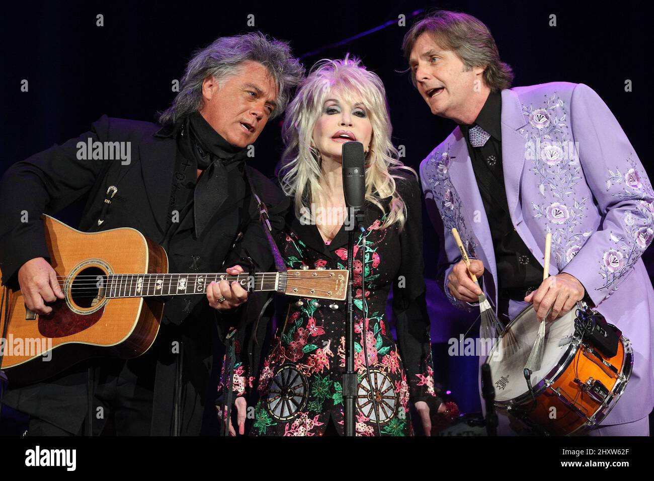 Dolly Parton and Marty Stuart perform during the Marty Stuart Late