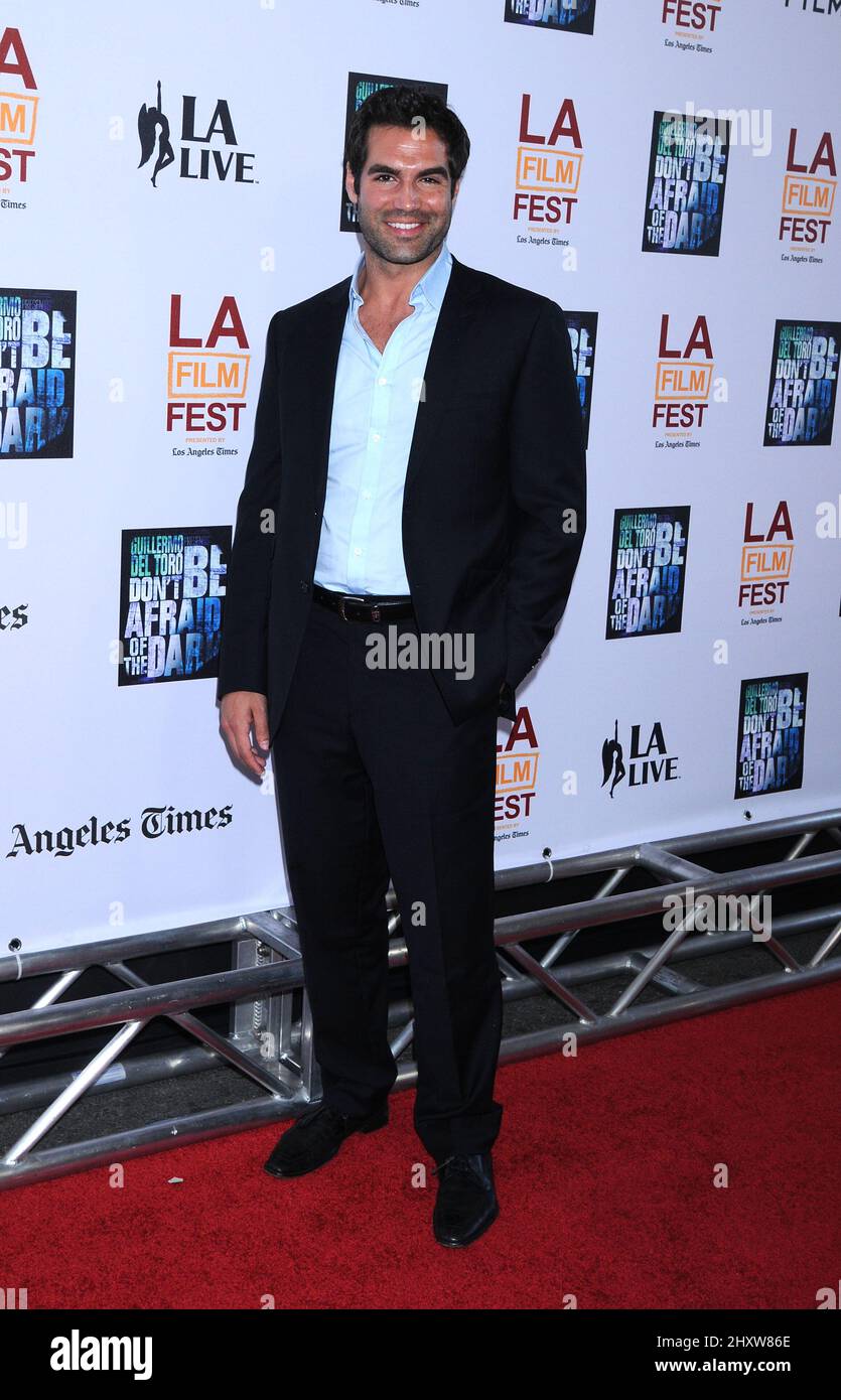 Jordi Vilasuso at the 'Don't Be Afraid of the Dark' premiere at the 2011 Los Angeles Film Festival held at Regal Cinemas, L.A. Stock Photo