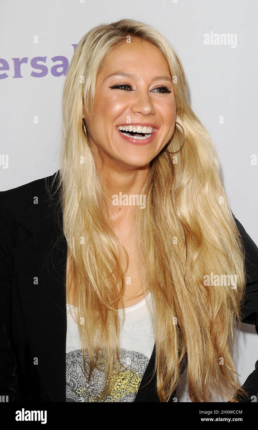 Anna Kournikova during the NBC Universal Press Tour All Star Party held at the The Bazaar at the SLS Hotel, California Stock Photo