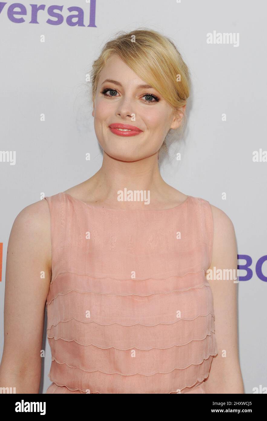 Gillian Jacobs during the NBC Universal Press Tour All Star Party held at the The Bazaar at the SLS Hotel, California Stock Photo