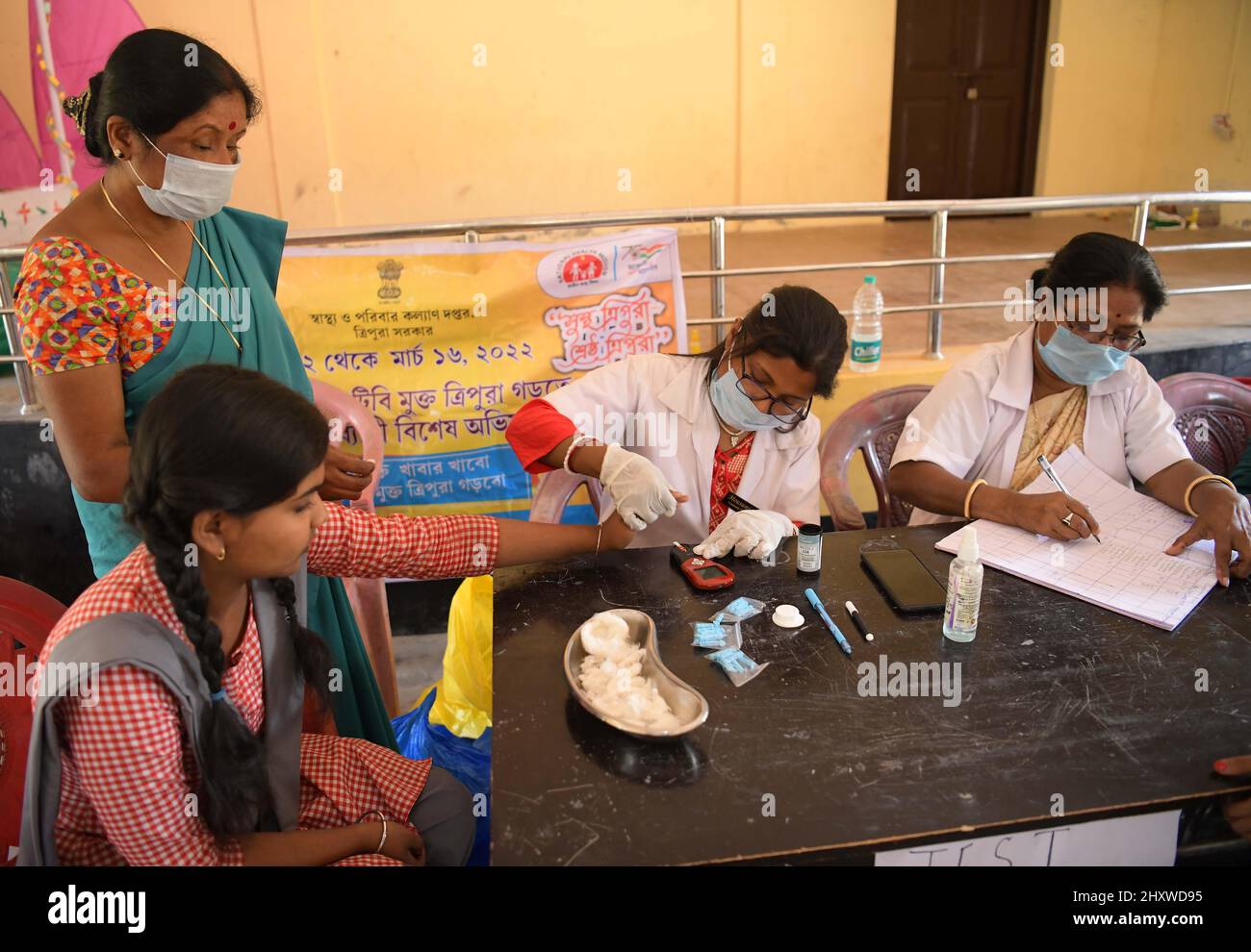Health Check-up in Progress