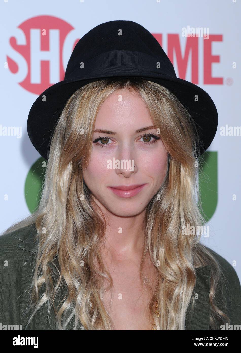 Gillian Zinser during the CBS,The CW And Showtime TCA Party held at The Pagoda, California Stock Photo