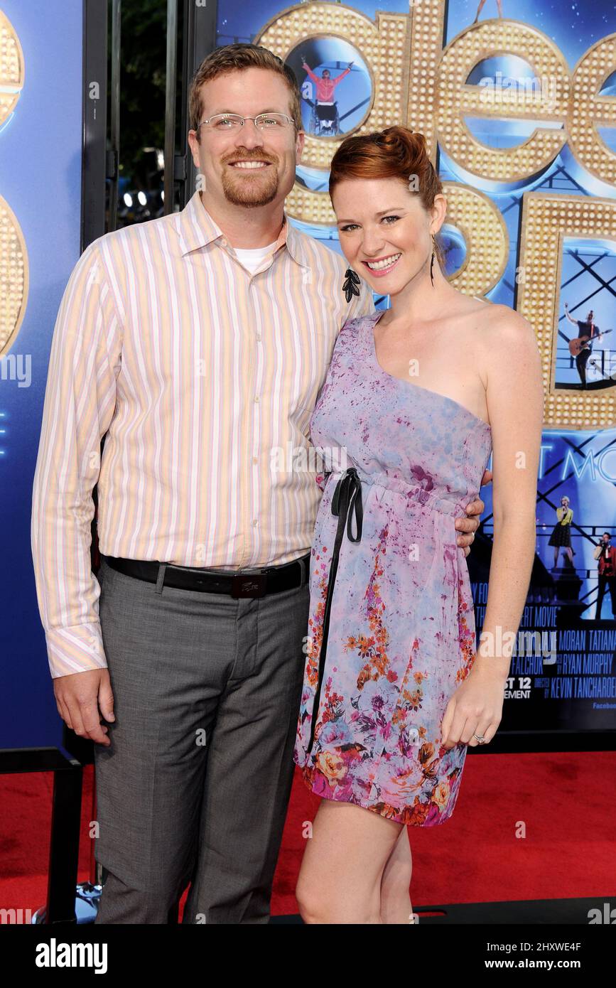 Sarah Drew during the Glee 3D Concert Movie Premiere at the Regency