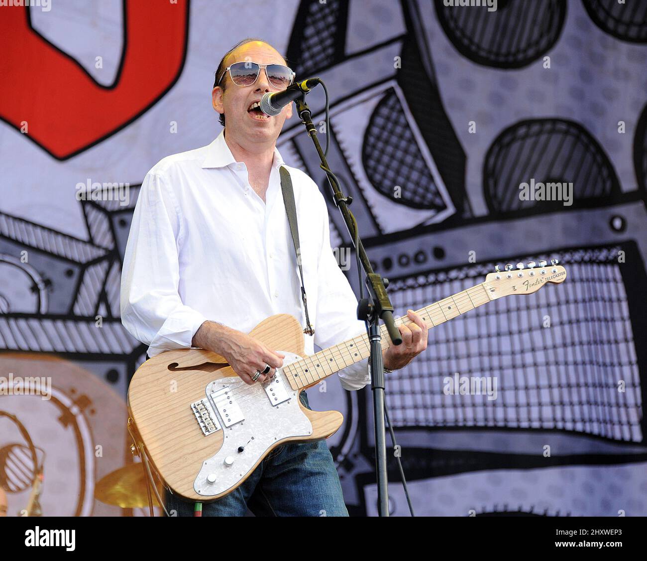Mick Jones from Big Audio Dynamite during the 20th Anniversary