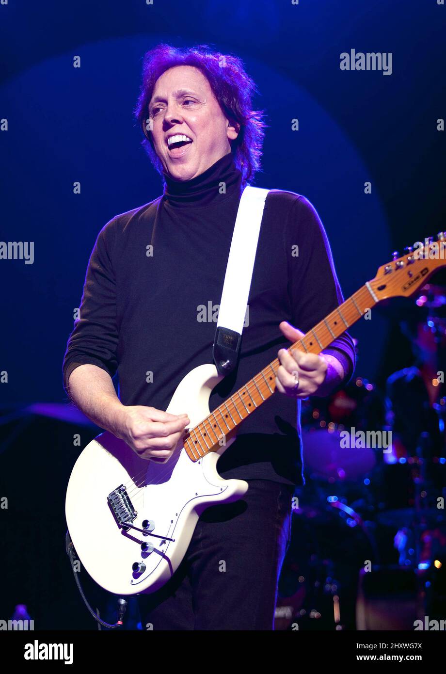 John McFee from the Doobie Brothers performs live during the Doobie