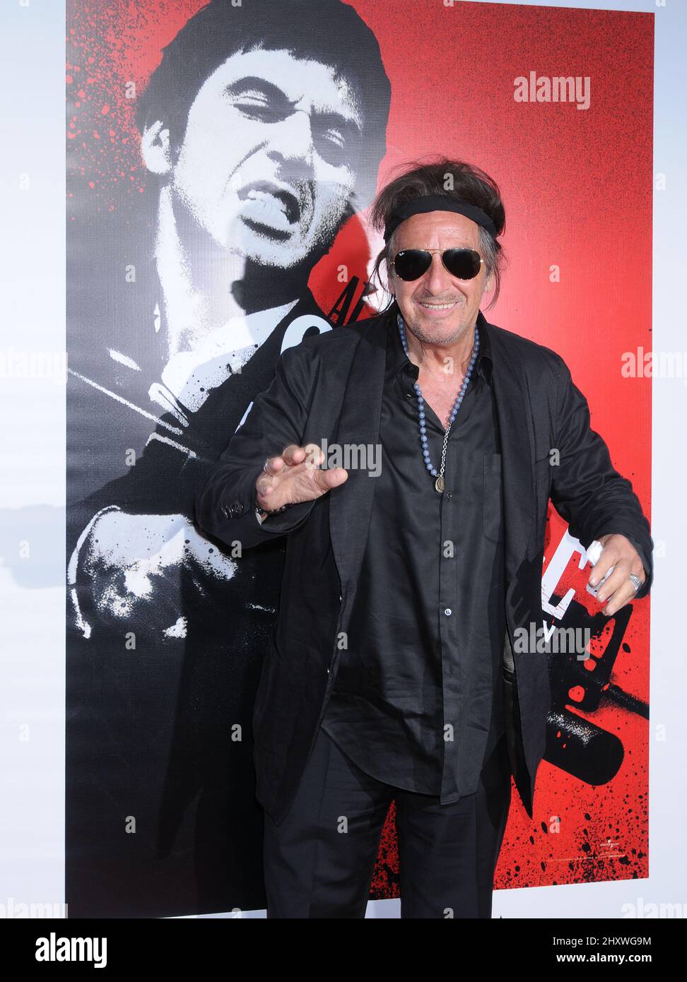 Al Pacino attending the 'Scarface' Blu-Ray DVD worldwide Launch Party held at the Belasco Theatre in Los Angeles, USA. Stock Photo