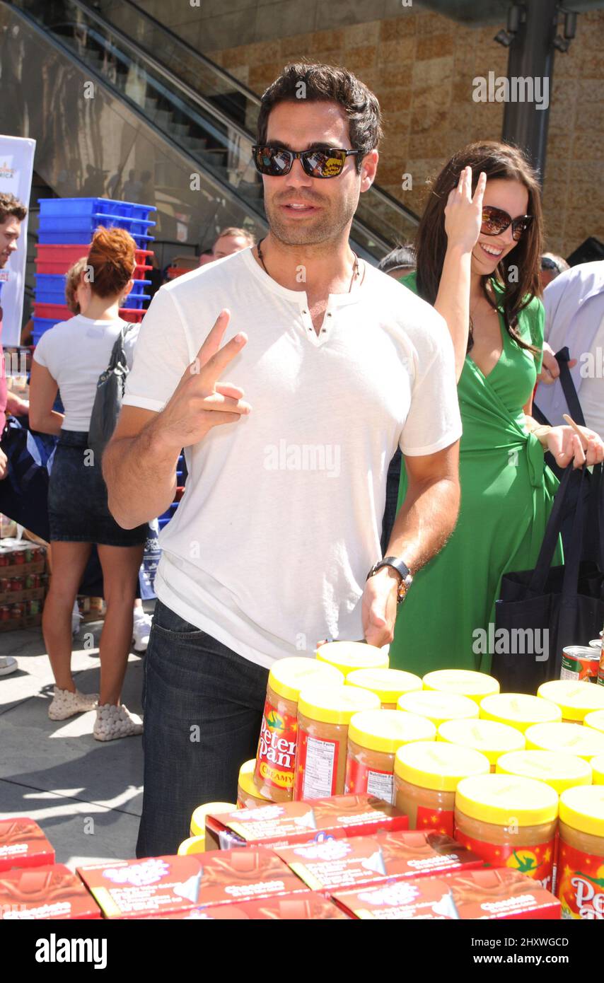 Jordi Vilasuso during the ConAgra Foods 'Child Hunger Ends Here' campaign launch at Hollywood & Highland Center, California Stock Photo