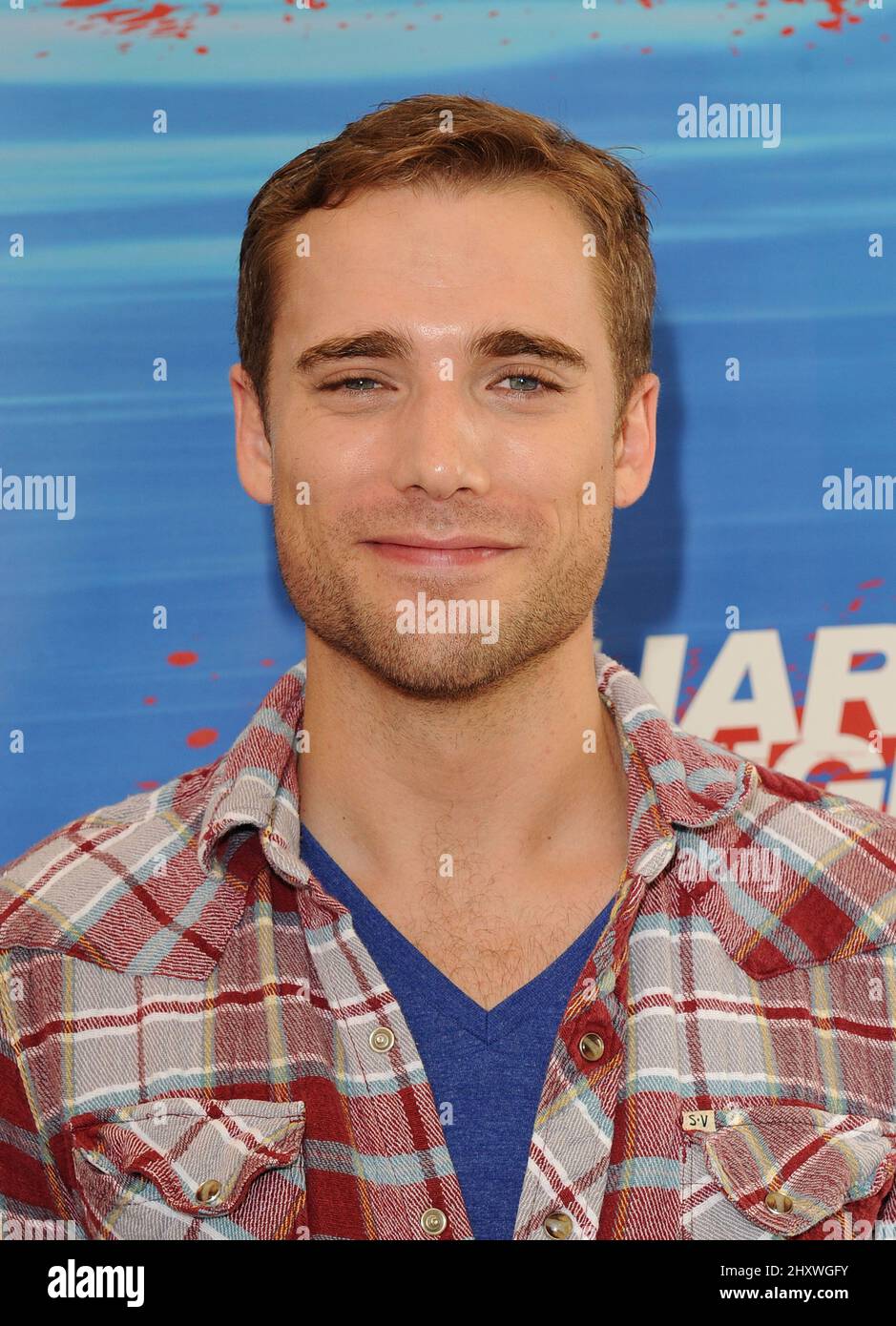 Dustin Milligan during the "Shark Night 3D" Pool Party held at the(05)