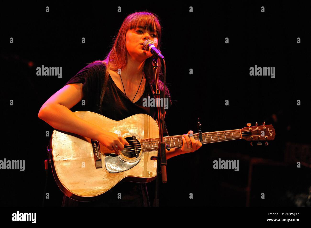 Klara Soderberg of the band First Aid Kit Performs Live at the House of